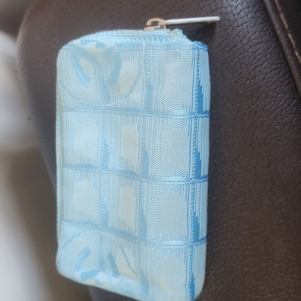 Chanel Blue Mini Pouch